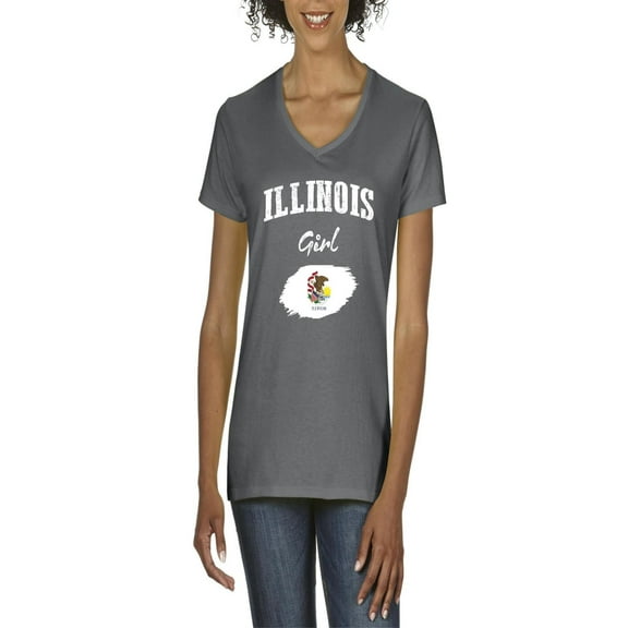 NIB - Women's T-Shirt V-Neck Short Sleeve - KALSIN