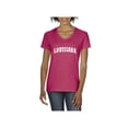 thumbnail image 1 of NIB - Women's T-Shirt V-Neck Short Sleeve - Louisiana, 1 of 5