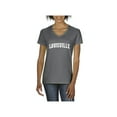 thumbnail image 1 of NIB - Women's T-Shirt V-Neck Short Sleeve - Louisville, 1 of 5