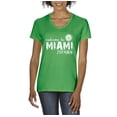 thumbnail image 1 of NIB - Women's T-Shirt V-Neck Short Sleeve - Miami, 1 of 5