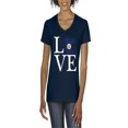 thumbnail image 1 of NIB - Women's T-Shirt V-Neck Short Sleeve - Minnesota Flag, 1 of 5