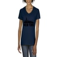 thumbnail image 1 of NIB - Women's T-Shirt V-Neck Short Sleeve - New York City, 1 of 5