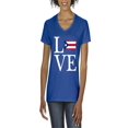 thumbnail image 1 of NIB - Women's T-Shirt V-Neck Short Sleeve - Puerto Rico, 1 of 5