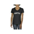 thumbnail image 1 of NIB - Women's T-Shirt V-Neck Short Sleeve - Seattle, 1 of 5