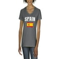 thumbnail image 1 of NIB - Women's T-Shirt V-Neck Short Sleeve - Spain, 1 of 5