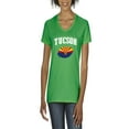 thumbnail image 1 of NIB - Women's T-Shirt V-Neck Short Sleeve - Tucson Arizona Flag, 1 of 5