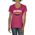 thumbnail image 1 of NIB - Women's T-Shirt V-Neck Short Sleeve - Arizona, 1 of 5