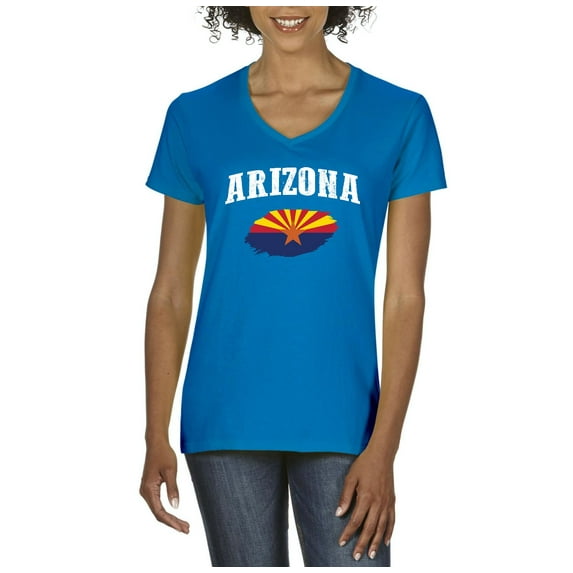 NIB - Women's T-Shirt V-Neck Short Sleeve - Arizona