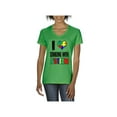 thumbnail image 1 of NIB - Women's T-Shirt V-Neck Short Sleeve - Autism Awareness, 1 of 5