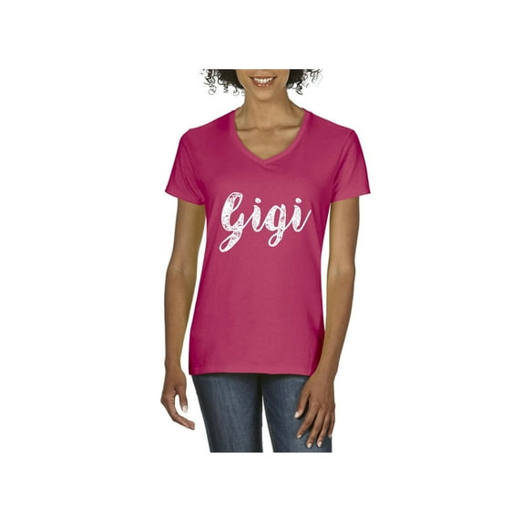 NIB - Women's T-Shirt V-Neck Short Sleeve, up to Women Size 3XL - Gigi