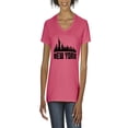 thumbnail image 1 of NIB - Women's T-Shirt V-Neck Short Sleeve - New York City, 1 of 5