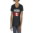 thumbnail image 1 of NIB - Women's T-Shirt V-Neck Short Sleeve - Peru, 1 of 5