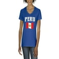 thumbnail image 1 of NIB - Women's T-Shirt V-Neck Short Sleeve - Peru, 1 of 5