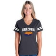 thumbnail image 1 of NIB - Womens Football Fine Jersey T-shirts - Arizona, 1 of 5