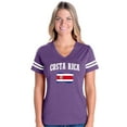 thumbnail image 1 of NIB - Womens Football Fine Jersey T-shirts - Costa Rica, 1 of 5