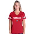 thumbnail image 1 of NIB - Womens Football Fine Jersey T-shirts - Tennessee Nashville, 1 of 5