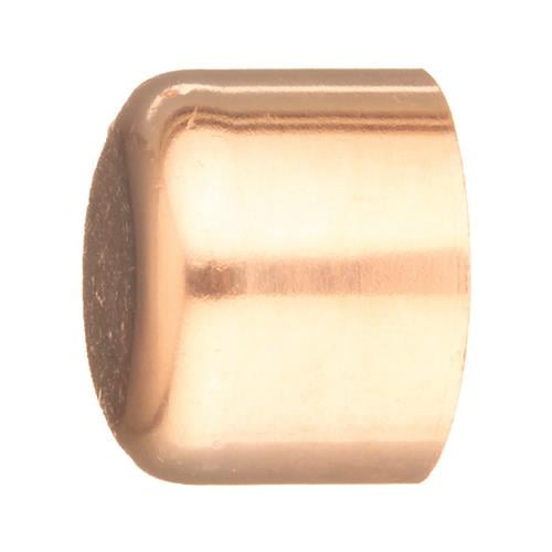 W01850T Pipe Cap, Wrot Copper, 1/2-In. - Quantity 1