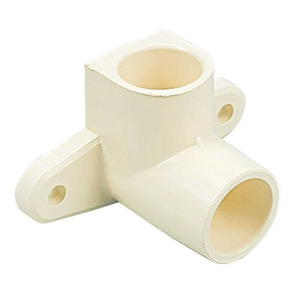 NIBCO C47075HD12 Drop Ear Pipe Elbow, 1/2 in, 90 deg Angle, CPVC, 40 Schedule