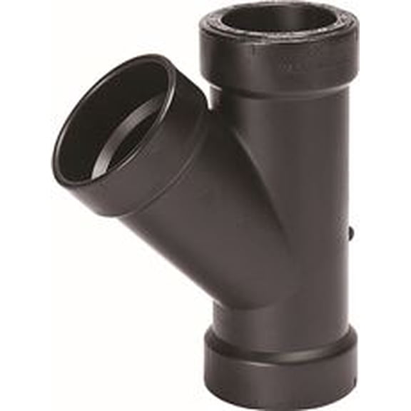 Dwv Abs Wye 4'' X 4'' X 2''