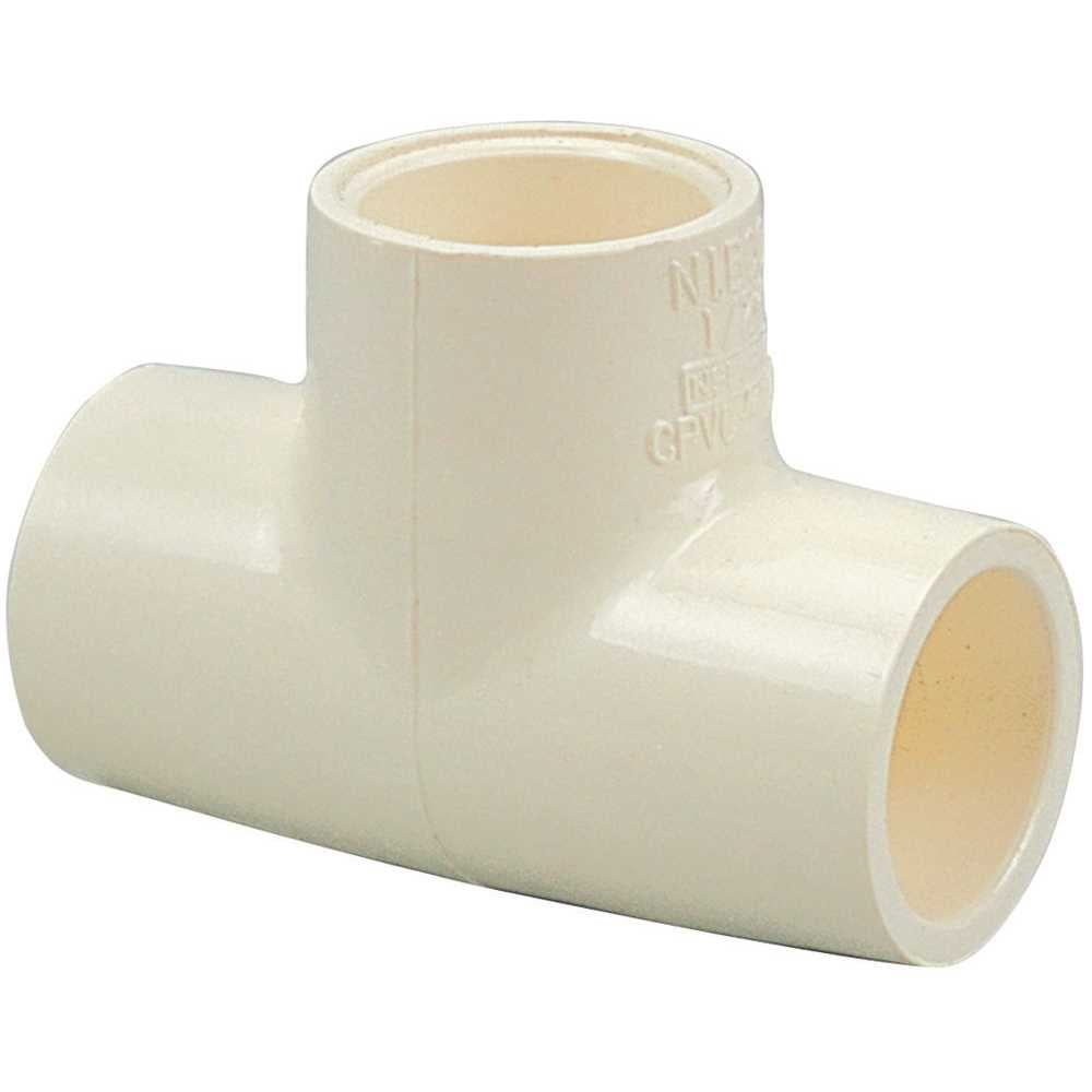 NIBCO I4711112 1-1/2 in. CPVC CTS Socket x Socket x Socket Tee