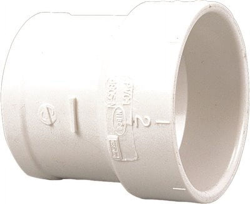 DWV PVC NO HUB ADAPTER 4 IN. per 10 Each