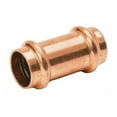 thumbnail image 1 of Nibco 9020400PCU 3/4 In. Press by Press Copper Pipe Repair Coupling, No Stop - Quantity 1, 1 of 2