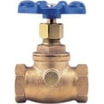thumbnail image 1 of NIBCO STRAIGHT PATTERN STOP & WASTE VALVE C X C 1/2 IN., LEAD FREE per 4 Each, 1 of 1