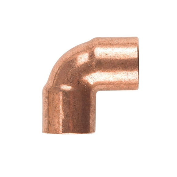 Elkhart Products 31262 Pipe Elbow, 1/4 in, Sweat, 90 deg Angle, Copper
