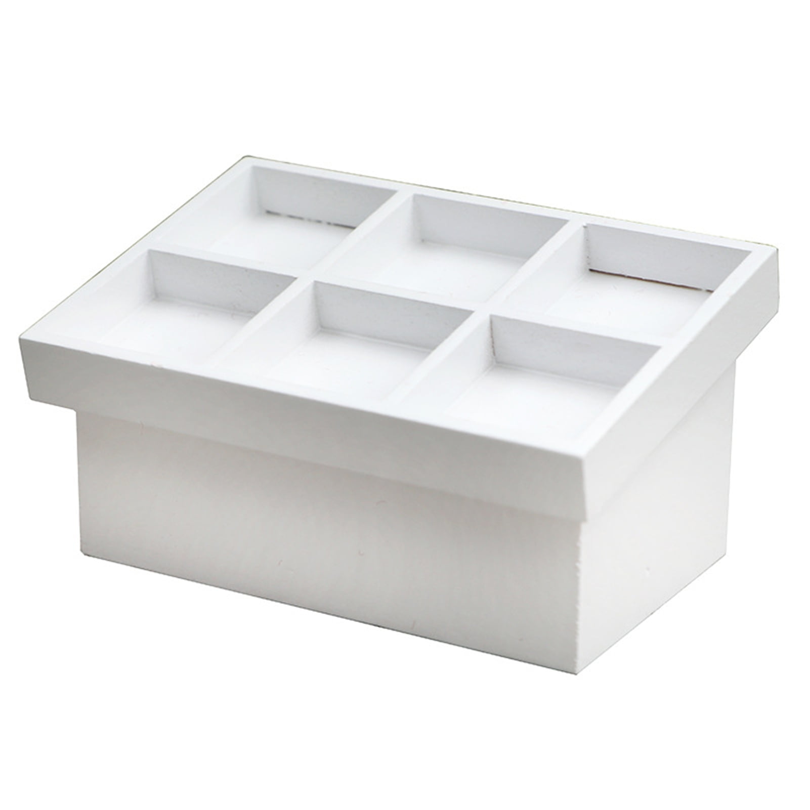 NIBOLOG 112 Dollhouse Shelf 6 Compartments Tilt Angle Stable