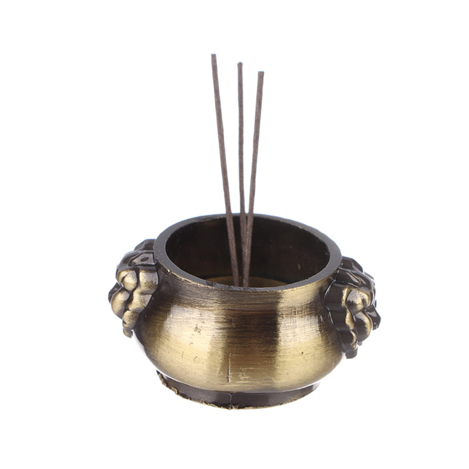 NIBOLOG 1/12 Scale Doll House Stove Mini Cauldron Pot - Realistic Dollhouse Figurine for Halloween Party Favors Fairy Gardens