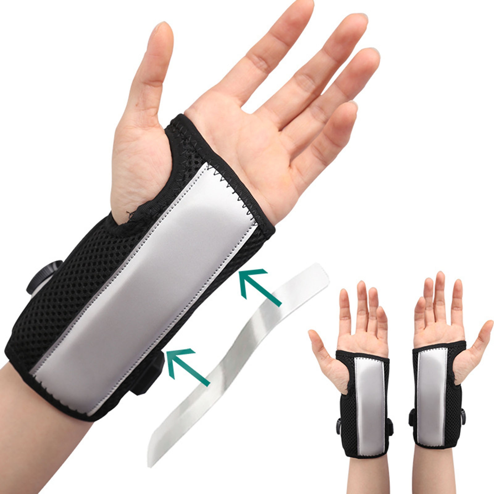NIBOLOG 1 Pc Relieve Carpal Tunnel Pain with Adjustable Wrist Brace Leg