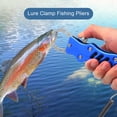 thumbnail image 1 of NIBOLOG 1 Set Fish Lip Gripper Press Operation Automatic Rebound Control Fish Stainless Steel Lure Clamp Fishing Pliers Angling Equipment, 1 of 8