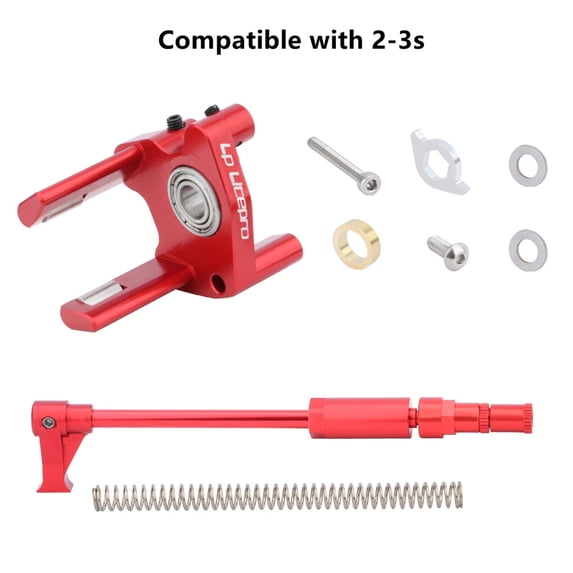 NIBOLOG 1 Set Ultralight Bike Shifter Lengthened Aluminum Alloy High Hardness Gear Shifter for Brompton