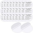thumbnail image 1 of NIBOLOG 10Pcs/Set Self-adhesive Repair Patch Waterproof PVC Easy Cut Transparent Round Pool Sticker for Repairing, 1 of 8