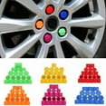 thumbnail image 1 of NIBOLOG 19mm Rim Cover - 20Pcs Silicone Car Wheel Nut Caps Protection, 1 of 8