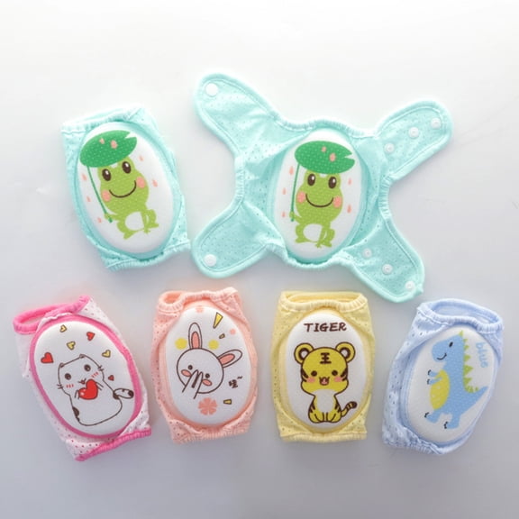 NIBOLOG 1Pair Baby Knee Pads High Elasticity Breathable Fine Workmanship Babies Crawling Walking Knee Leggings for Parents