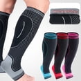 thumbnail image 1 of NIBOLOG 1Pc Breathable Outdoor Sport Cycling Calf Leg Protection Compression Sleeve Sock, 1 of 5