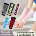 thumbnail image 1 of NIBOLOG 1Pc Volleyball Arm Sleeves Reduces Strain Swelling Elbow Support Compression Sleeve Anti-collision Elbow Arm Guard for Outdoor Tennis Basketball Cycling Mountaineering, 1 of 8