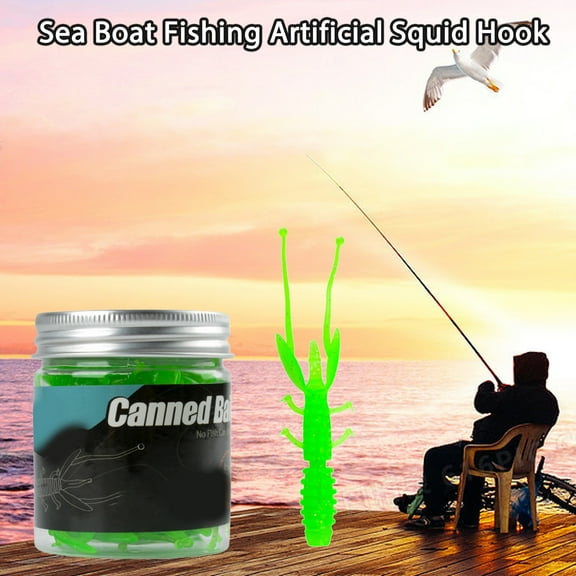 NIBOLOG 20Pcs 8.5cm/1.6g Soft Bait Simulation Quickly Gather Fish Tempting Bite Resistant Long Beard Floating Shrimp Soft Outdoor Fishing