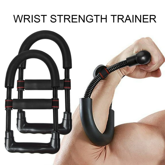 NIBOLOG 2Pcs Adjustable Wrist Arm Exerciser Strength Speed Improve Forearm Power Muscle Strength Ideal for Sports Beginners Tennis Players
