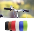 thumbnail image 1 of NIBOLOG 2Pcs Bike Handlebar Tapes Faux Leather Perforated Handle Straps Riding Supplies, 1 of 7