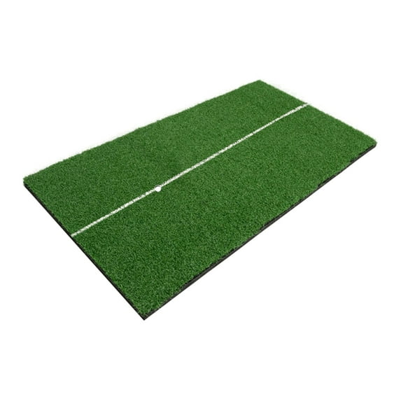 NIBOLOG 30cm x 60cm Indoor Golf Mat Practice Hitting Faux Turf Grass Pad Training Aid