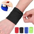 thumbnail image 1 of NIBOLOG 3Pcs Sports Wristband with Zipper Pocket Extra Wide Elastic Wrist Guard Strap Breathable & Sweat Absorption Fitness Wrist Wallet for Running Cycling Tennis Walking Travel, 1 of 8