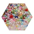 thumbnail image 1 of NIBOLOG 400Pcs Faux Pearls - Gloss DIY Multicolor Macaron Round Nail Art Stone Beads Beauty Supplies, 1 of 8