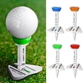 thumbnail image 1 of NIBOLOG 4Pcs Golf Tees with Upgraded Premium Big Head High Durability Unbreakable Height Adjustable Portable Golf Tees Accessories, 1 of 7
