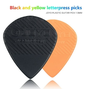 NIBOLOG 5Pcs Guitar Picks Universal Anti-slip 1.5mm Thickness Never Give Up Dreams Printing Guitar Pick Plectrum Mediator Guitar Accessories