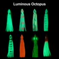 thumbnail image 1 of NIBOLOG 5Pcs/Set 9cm Luminous Soft Octopus-Shaped Fake Baits Faux Lure Fishing Tackle, 1 of 8