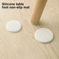 thumbnail image 1 of NIBOLOG 8Pcs/16Pcs Chair Leg Cover High Toughness Wear Resistant Silicone Self Adhesive Chair Furniture Leg Protective Pad for Home, 1 of 8