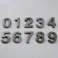 thumbnail image 1 of NIBOLOG Address Number Self Adhesive Corrosion Resistant ABS 0-9 3D Numbers Door Plaques for Home, 1 of 8