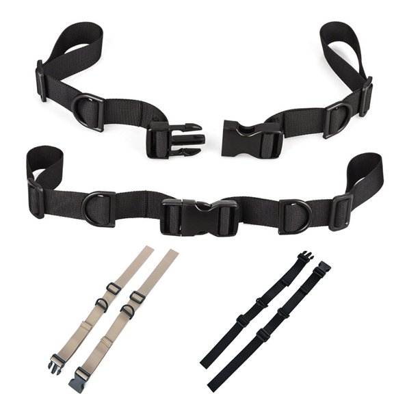 NIBOLOG Adjustable Bag Backpack Anti-slip Webbing Chest Buckle Clip Durable Nylon Strap